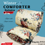 King size Comforter with full cotton fabric 84*90 inch European winter Comforter (1Pcs Box) Golden art image