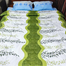 King size Exclusive Comforter winter comforter 84*90 inch Comforter for Winter European (1pcs Box) Emerald Green image