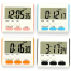 Kitchen Clock English 24-hour Electronic Timer Digital Reminder Alarm Clocks image