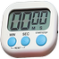 Kitchen Timer Countdown Reminder Small Alarm Clock (multicolour) image
