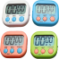 Kitchen Timer Countdown Reminder Small Alarm Clock (multicolour) image