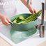 Kitchen Vegetable Fruit Washing Strainer Bowl image