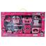 Kitchen and Household Utility 8 Pcs Toy Set for Kids Working Household Appliances (Microwave Oven, JMG, Refrigerator ) Toy for Girls -124331202 image