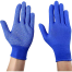 Knitted Cotton And PVC Dotted Hand Gloves For Construction Industrial Welding Kitchen Gardening Work image