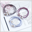 Korean Creative Hair Rope, Versatile Pearl Hair Tie, Beaded Multi-layer Hair Tie -3 Pcs image