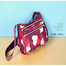 Korean Sports Travel Shoulder Bag (Light Maroon Colour) image