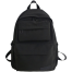 Simple Oxford Large Capacity Comter Backpack - Black image