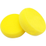 Kreni Yellow Painting Sponge Craft Sponges Round Synthetic Sponge Artist Watercolor Sponges for Craft Art Project Clay Cleaning Synthetic Painting - 2 pcs image