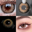 Ksseye Blackspot Brown Color Contact Lenses image
