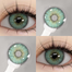 Ksseye Cyprus Green Color Contact Lens with Lens Kit Box For Men And Women.New Ksseye Cyprus Series image