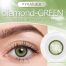 Ksseye Diamond Norko Green Color Contact Lens With Regular Kit Box image