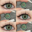 Ksseye Estonia Green Color Contact Lens With Lens Kit Box image