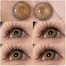 Ksseye Vienna Brown Color Contact Lens With Lens Kit Box image