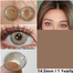 Ksseye Vienna Gray Color Contact Lens with Lens Kit Box image