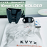 Kvyx Universal 10Mm Disc Lock Holder Motorcycle Heavy Duty Rust Weather Resistant Only Holder 1Pcs image