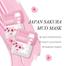 LAIKOU Japan Sakura Mud Face Mask Anti Wrinkle - 12 Pcs image