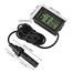 LCD Digital Thermometer Temperature Sensor Fridge Freezer Probe For Aquarium Refrigerator image