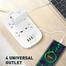 LDNIO SC4407 Power Socket 4 USB Charger with Power Extension Cord image