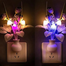 LED Digital Sensor Mushroom and Flower Lamp Multi-Color image