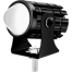 LED Fog Light For Bike Motorcycle Dual Beam And Color Waterproof Mini Driving Light Spot Light Fisheye Lens Auxiliary Motorcycle Headlight Spotlights 2 Wire Black (1 Pcs) image