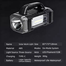 LED Solar Rechargeable Work Light – 1000 Plus Lumens Spotlight image