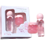 LEE INTO Strawberry Lightweight Lips Set Clear Glass Moisturizing Lip Balm Transparent Lip Oil Hydrating Jelly Day and Night Lip Mask Settle image