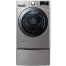 LG F0L2CRV2T2C Automatic Front Loading Washer and Dryer 17KG/10KG Silver image