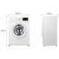 LG FM1207N6W LG Front Loading 7Kg Washing Machine white image