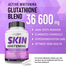 LILYMOON Whitening Pills Skin Lightening 36600mg Glutathione 60 Capsules image