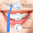 L Shaped Angle Interdental Brushes for Between Teeth and Gums, Brush Micro Tight Cleaner, Plaque Removal - 5 pcs image