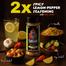 Laajawab Flavourgasm Chilli Lime Seasoning with Bhut Jolokia | 2X Spicy Lemon Pepper Masala for Fruits, Chaats, Salads, Chicken, Tacos, Grill, Snacks, Lemonade | Bold Tangy Heat | No MSG or Additives; 85g image