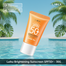 Laikou Brightening Sunscreen Waterproof Body Sunblock Cream UV Protection SPF50 Plus - 30G image