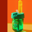 Cher Large Capacity Anti-fade Pretty Wide Straw Cup 300 ml - Green image