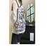 Large Ethnic Style Backpack With Embroidered Cat image