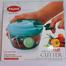 Large Handy and Compact Chopper Handy Quick Cutter for Kitchen, 3 Blade Stainless Steel, Pull String- 350ml,Quick Cutter, Vegetable Cutter, Handy Chopper Vegetable Chopper image