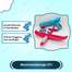 Launch Aircraft With Lights Ultimate Air Battle Flying Airplane Gun Toy For Kids (Aircraft Gun 220A R) image
