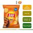 Lays Rock Extra Barbecue Fla. Ridged Potato Chips 48 gm image