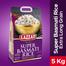Lazzat Super Basmati Rice Extra Long Grain Streamed Basmati image
