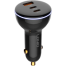 Ldnio C102 160W Trio Port Car Charger with 100W C To C Cable image