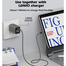 Ldnio LC441i 30W Type-C to Lightning Fast Charging Data Cable – Grey image