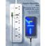 Ldnio SC5415 Power Strips 5 Way Outlet with USB Ports Universal Extension Power Socket image