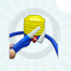 Leg Foot Plastic Air Pump For Balloon Bath Tub And Inflatable Products Easy And Convenient image
