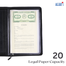 Legal Size Document Folder – PU Leather And Rexine File Holder for Certificates, Contracts And Office Papers image