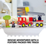 Lego Duplo Town Fire Truck 10969 Building Toy Set For Toddlers Preschool Boys And Girls 2 To 5 Ages 21 Pcs image