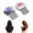 Lice and Nit Egg Free Treatment Professional Stainless Steel Lice Removal Comb for Kids and Adults (Multicolor) 1 Pcs image