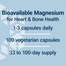 Life Extention Magnesium (Citrate) 100 mg - 100 Vegetarian Capsules image