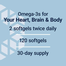 Life Extention Super Omega-3 Plus EPA DHA Fish Oil, Sesame Lignans, Olive Extract, Krill And Astaxanthin - 120 softgels image