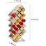 Lipstick Organizer Lip Gloss Storage Tower Makeup Stand for 28 Lip Sticks Women Girls Makeup image
