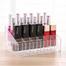 Lipstick Shelf Organizer Transparent Makeup Stand for Lipstick Lip Gloss image