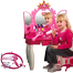 Little Princess Mirror Dressing Table Up With Music Sound And Light Glamour Beauty Makeup Pretend Role Play Set Toy For Kids -117760931 image
